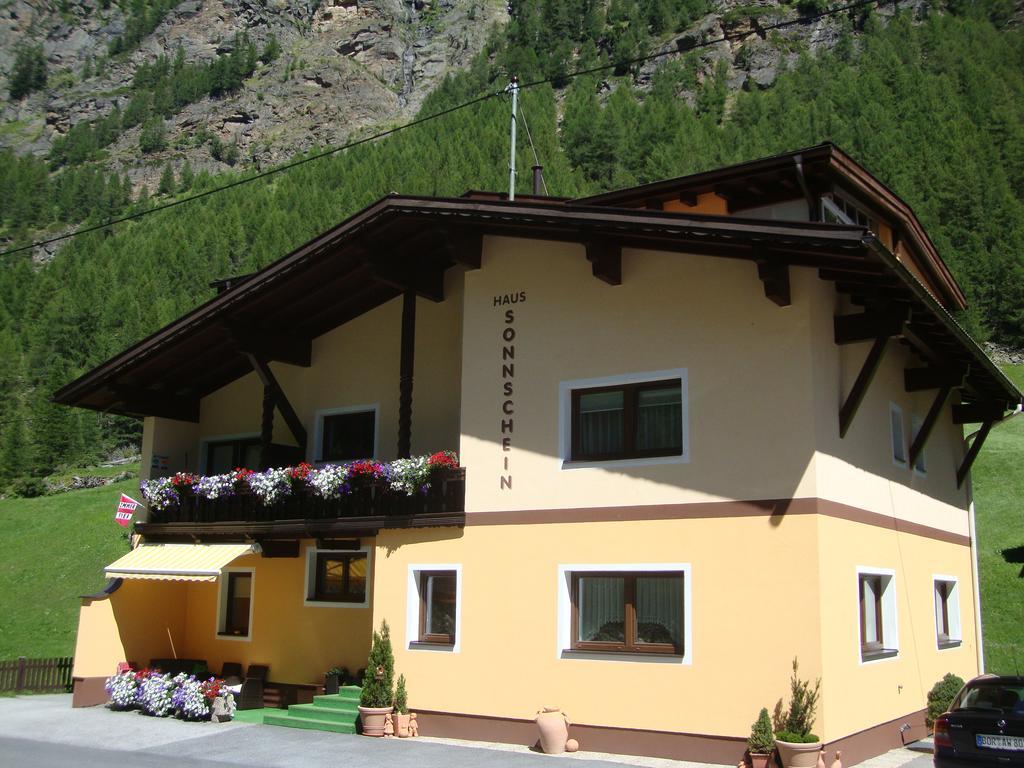 Haus Sonnschein Bed & Breakfast Solden Exterior photo
